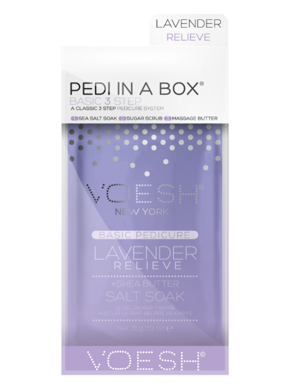 Pedi in a Box (Basic 3 Step) Lavender