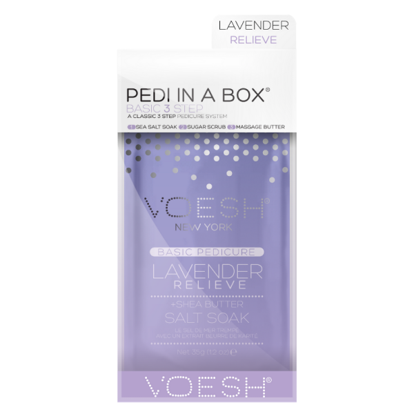 Pedi in a Box (Basic 3 Step) Lavender