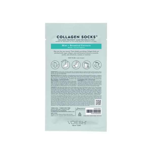 Collagen Socks - Mint & Botanical Extracts