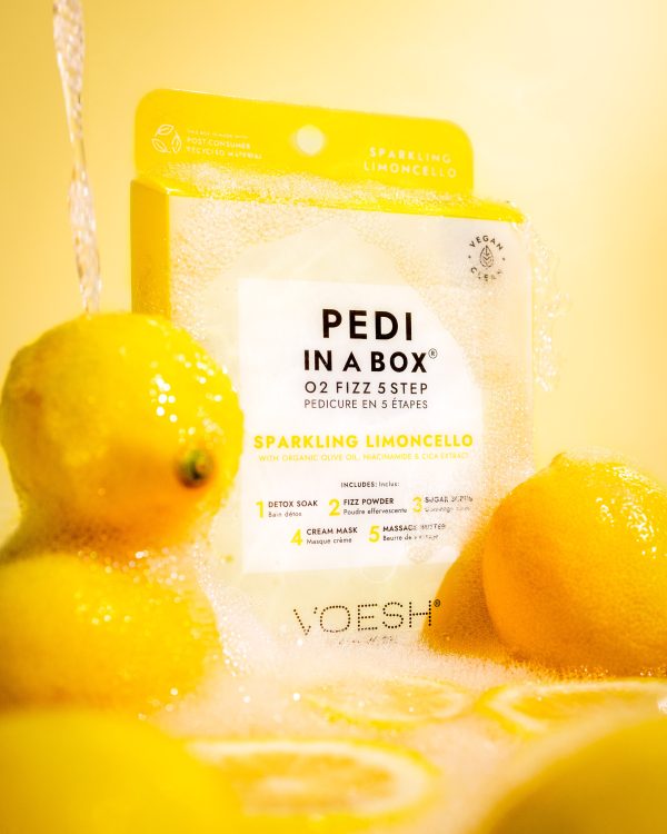 Pedi in a Box O2 Fizz 5 Step - Sparkling Limoncello