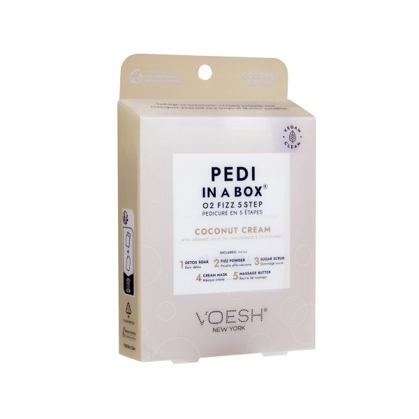 Pedi in a Box O2 Fizz 5 Step - Coconut Cream