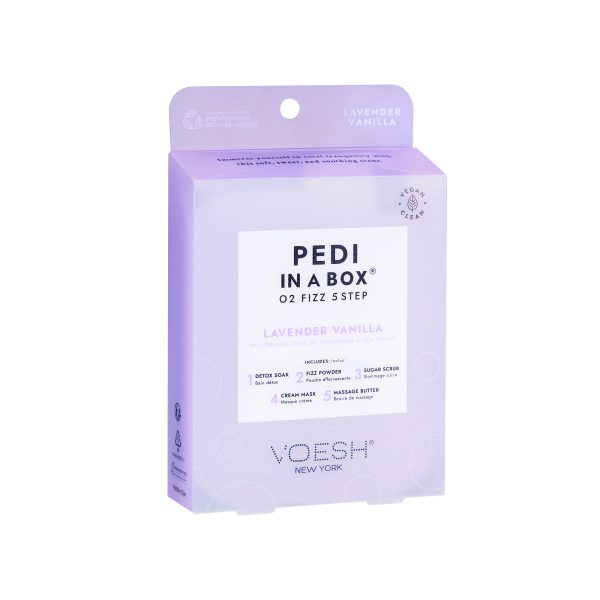 Pedi in a Box O2 Fizz 5 Step - Lavender Vanilla