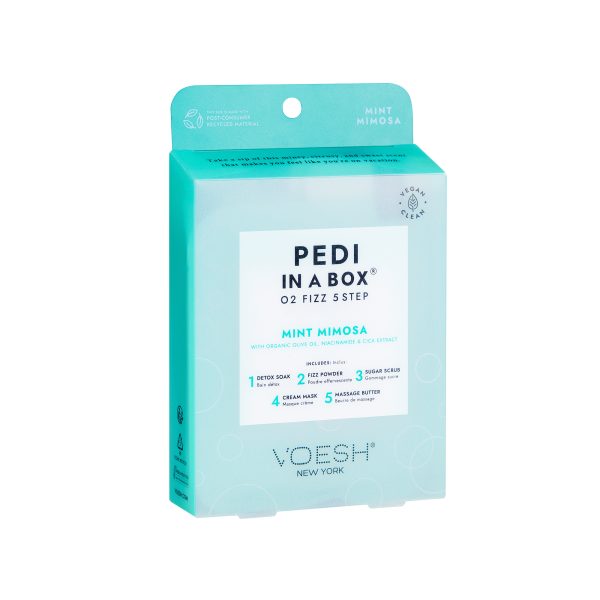 Pedi in a Box O2 Fizz 5 Step - Mint Mimosa