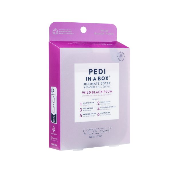 Pedi in a Box Ultimate 6 Step - Wild Black Plum